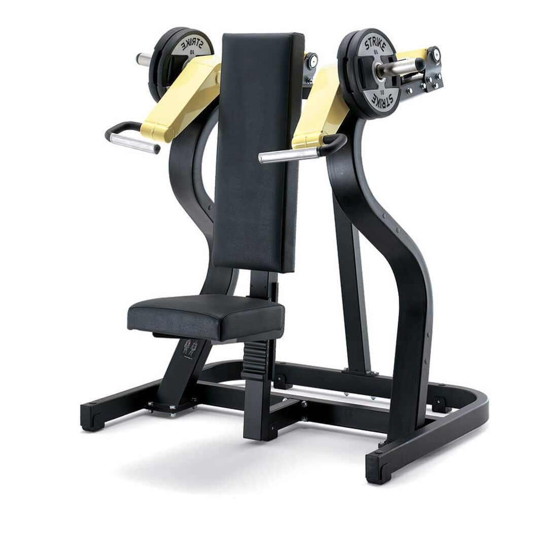 Shoulder clearance bike machine